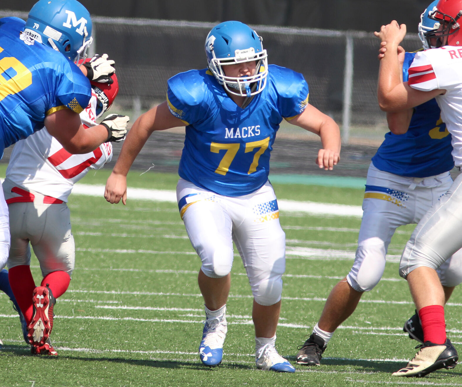 Bruce at McDonell football 9-17-22
